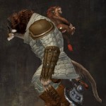 gw2 Plush Charr Backpack Cover