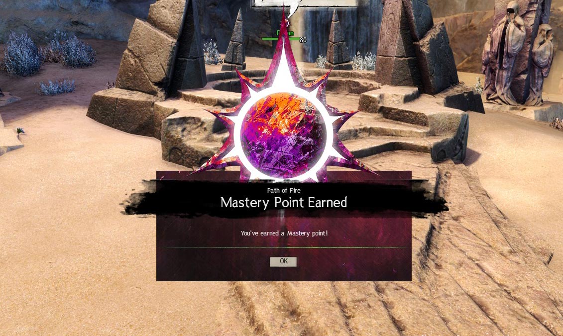 Path of Fire Crystal Oasis Mastery Point Locations