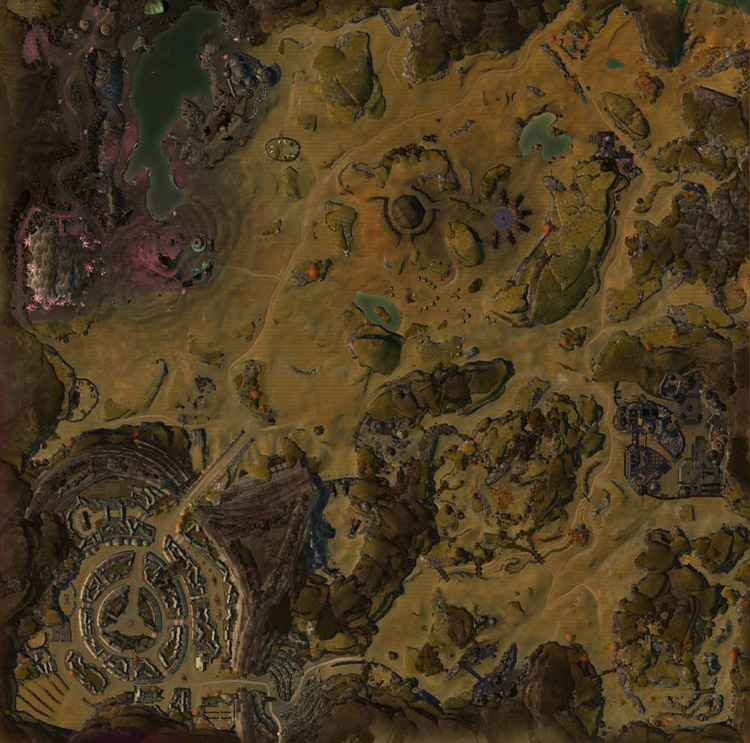 map of Fields of Ruin