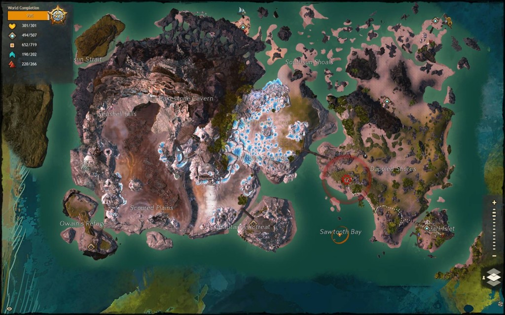 reef drake location - Guild Wars 2 Life